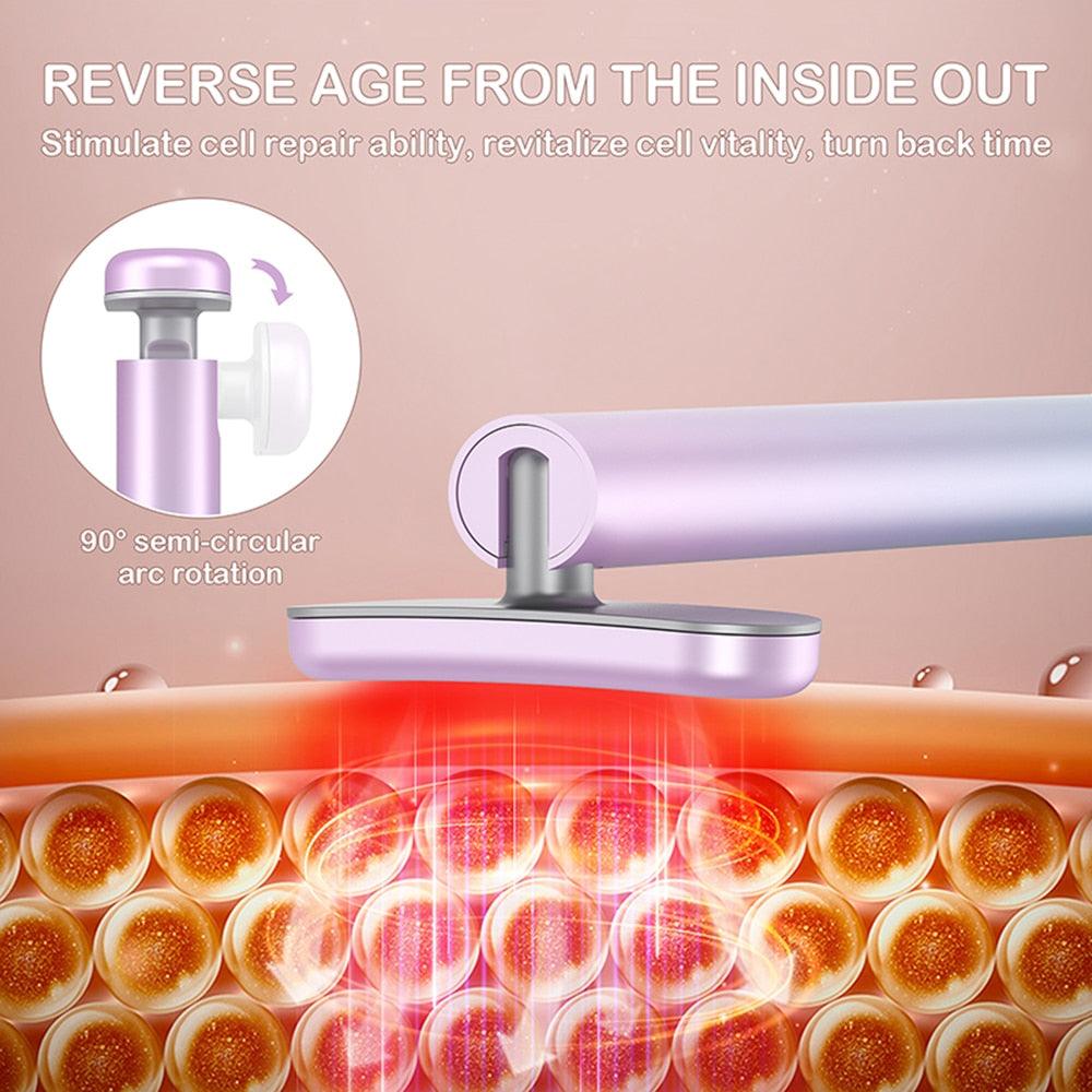 Face Massage Red Light Therapy Wand - ZLA
