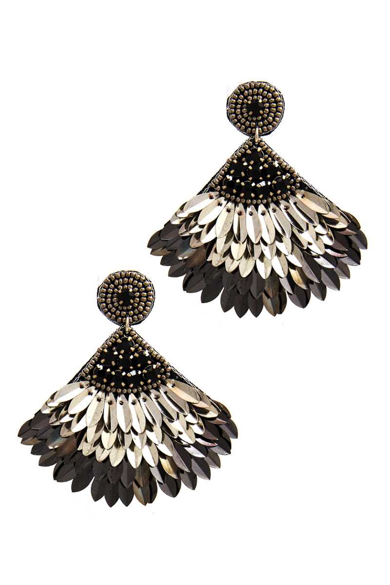 Fashion Chic Feather Stylish Earring - ZLA