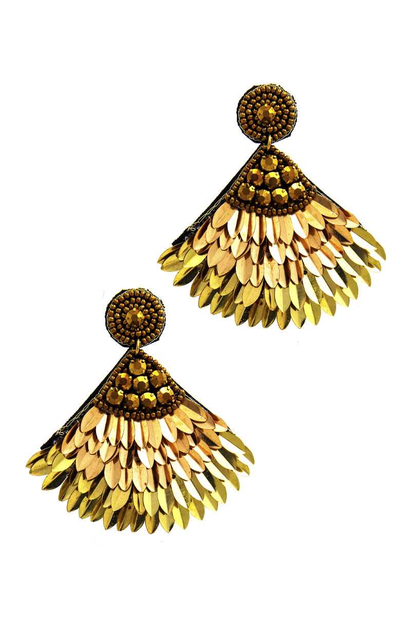 Fashion Chic Feather Stylish Earring - ZLA