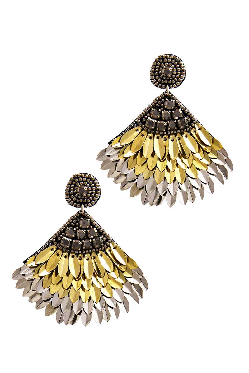 Fashion Chic Feather Stylish Earring - ZLA