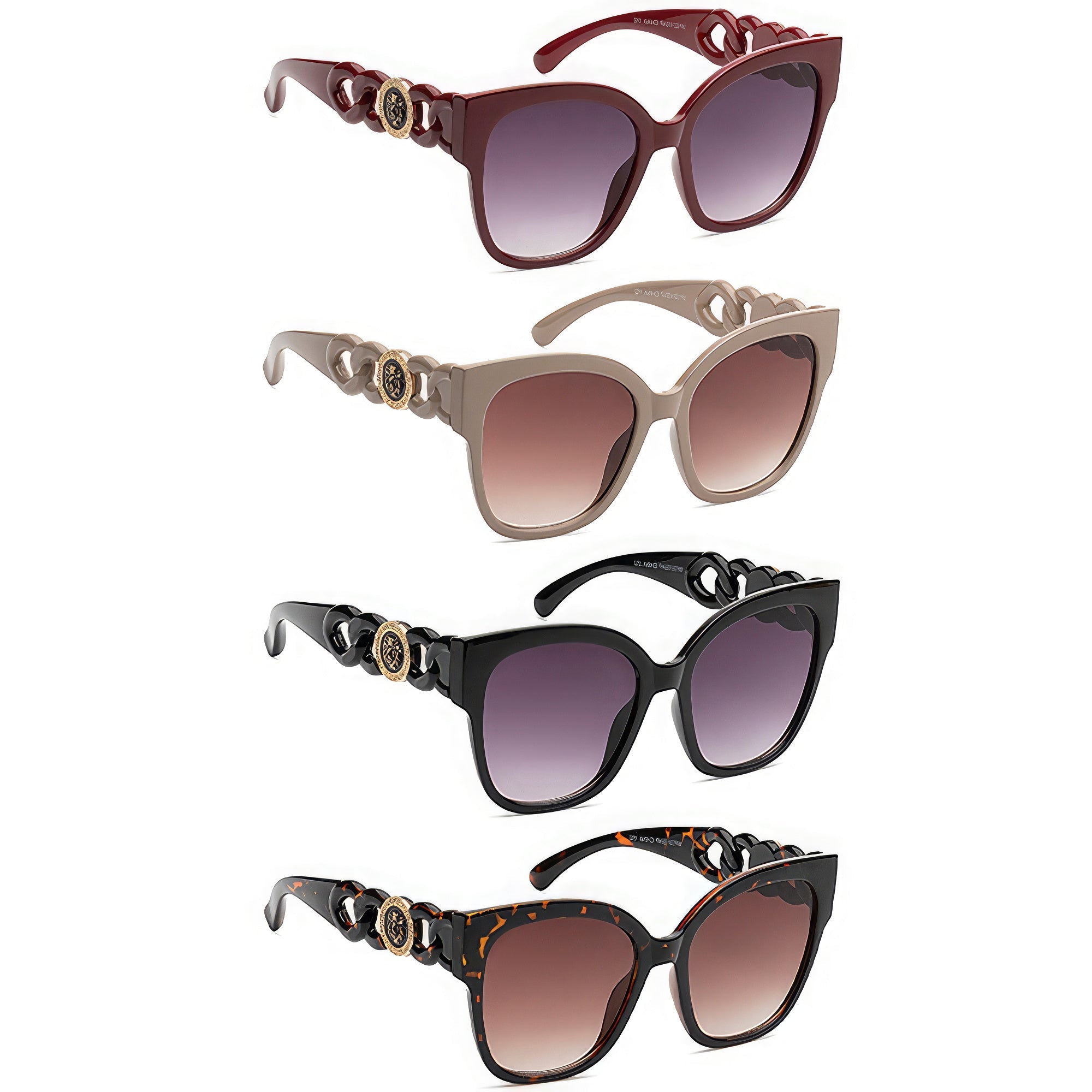 Fashion Design Round Cat Eye Sunglasses - Premium  from ZLA - Just $5! Shop now at ZLA