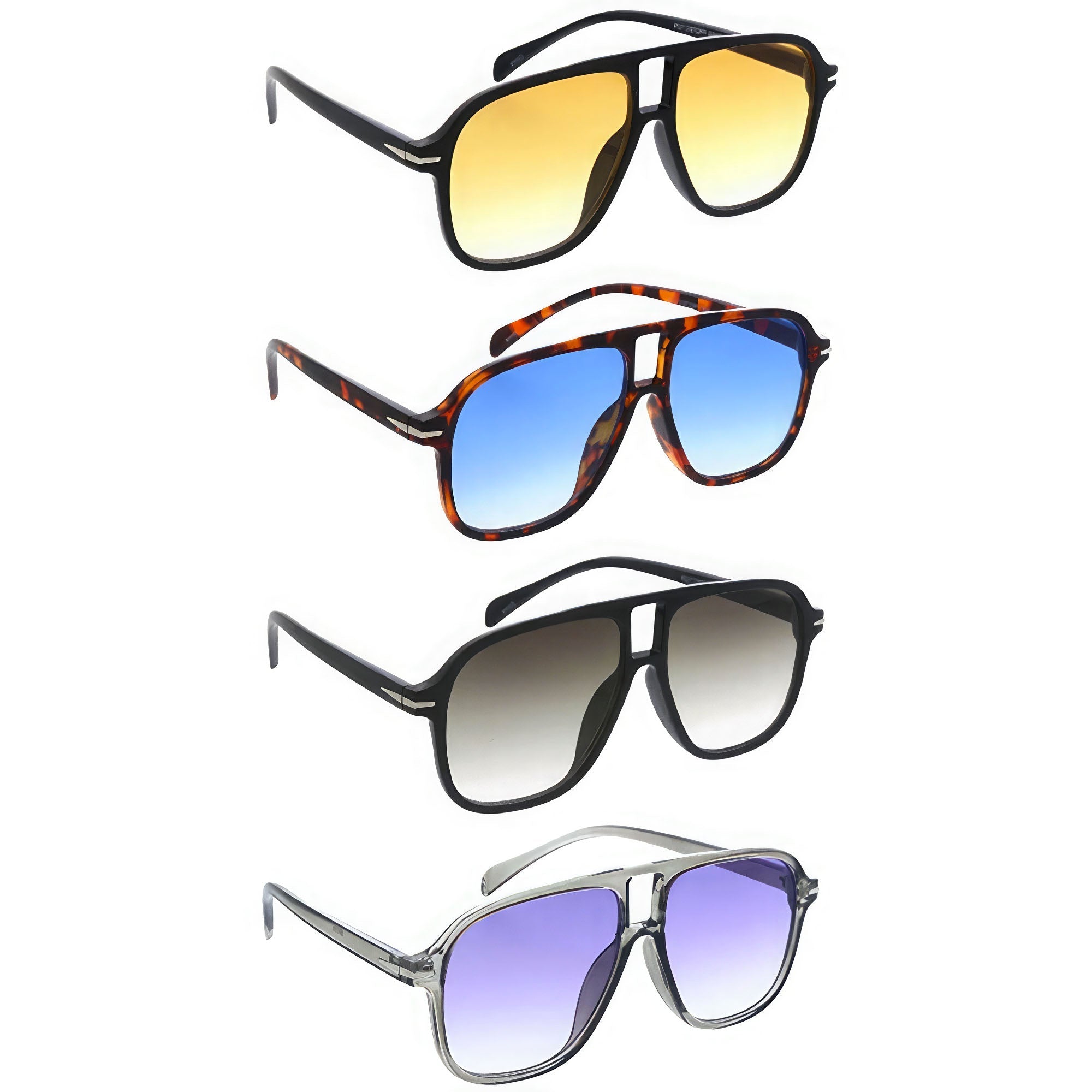Fashion Large Aviator Frame Sunglasses - Premium  from ZLA - Just $7! Shop now at ZLA