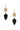 Fashion Marbling Stone Dangle Earring - ZLA