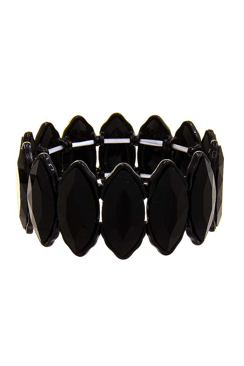 Fashion Oval Rhinestone Style Bracelet - ZLA