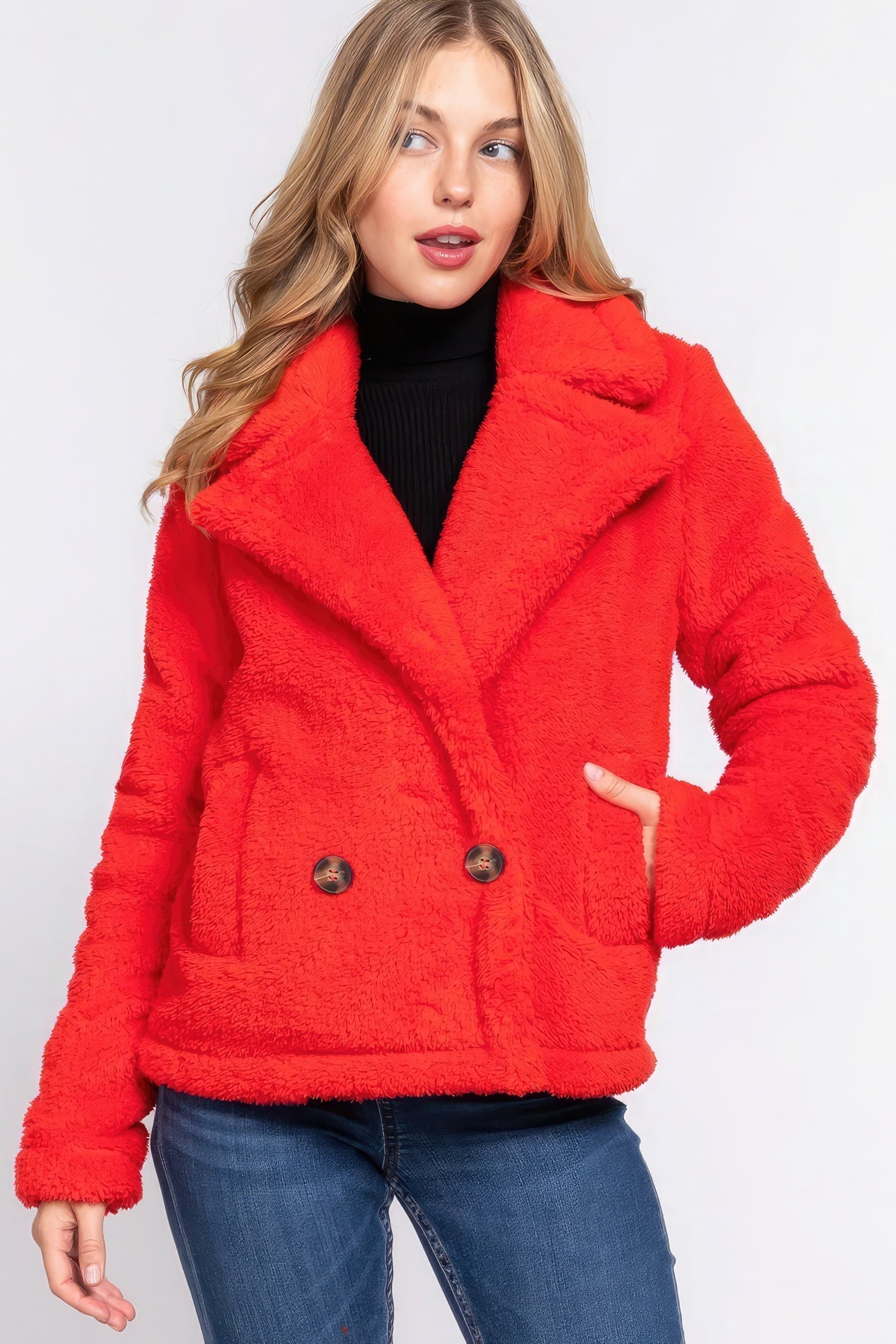 Faux Fur Sherpa Jacket - Premium  from ZLA - Just $31! Shop now at ZLA