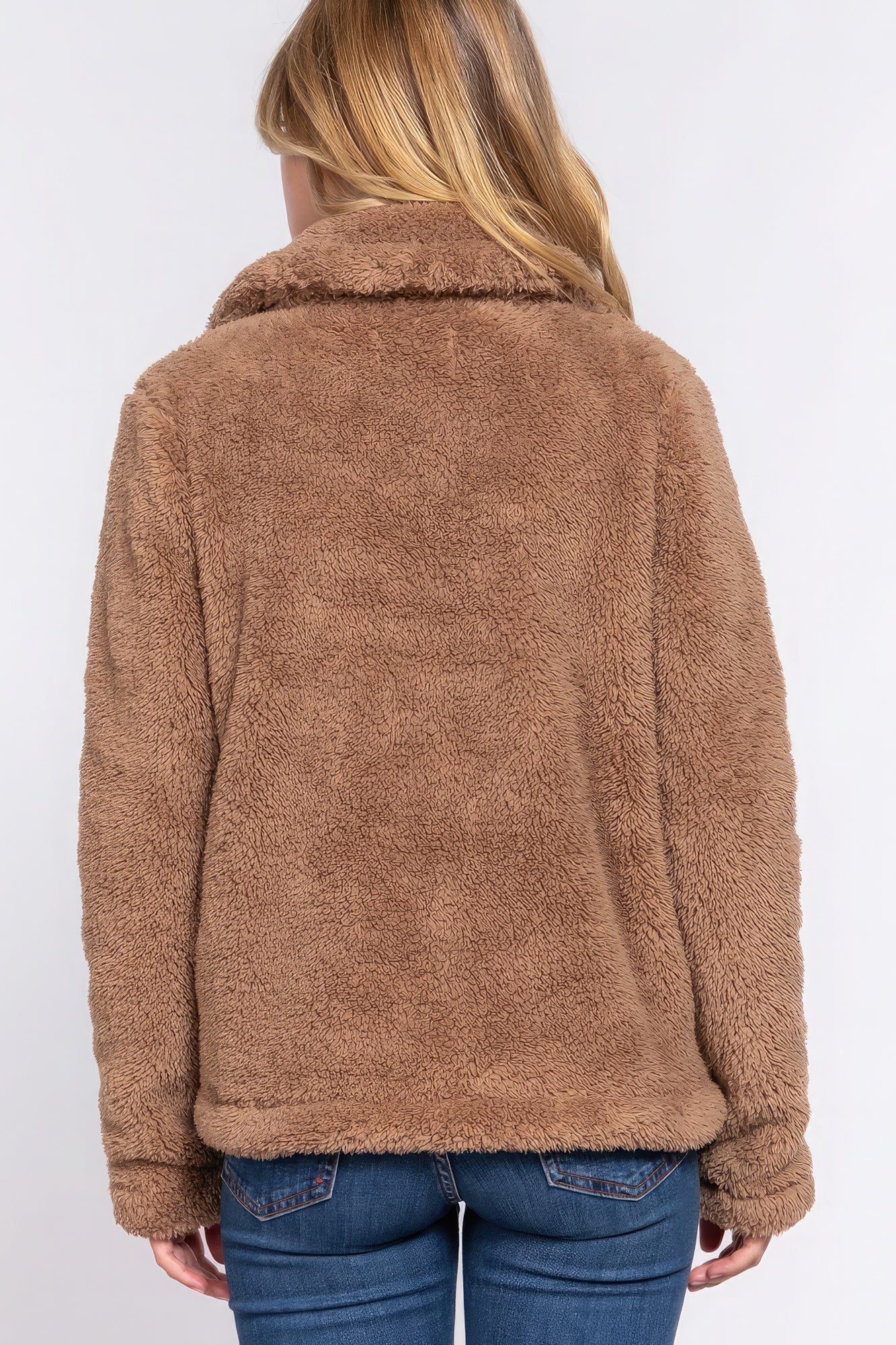 Faux Fur Sherpa Jacket - Premium  from ZLA - Just $31! Shop now at ZLA