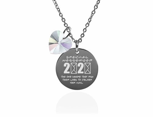 Frontline Appreciation Keepsake Necklace Made With Austrian Crystals - Premium Jewelry & Watches from Sky Blue Lily - Just $9.90! Shop now at ZLA