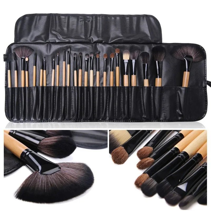 Gift Bag Of  24 pcs Makeup Brush Sets Professional Cosmetics Brushes Eyebrow Powder Foundation Shadows Pinceaux Make Up Tools - Premium  from ZLA - Just $8.96! Shop now at ZLA
