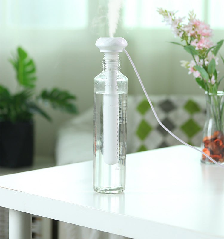 Gift portable mineral water bottle humidifier white household mute water cup large capacity hydration desktop humidifier - Premium  from ZLA - Just $5.12! Shop now at ZLA
