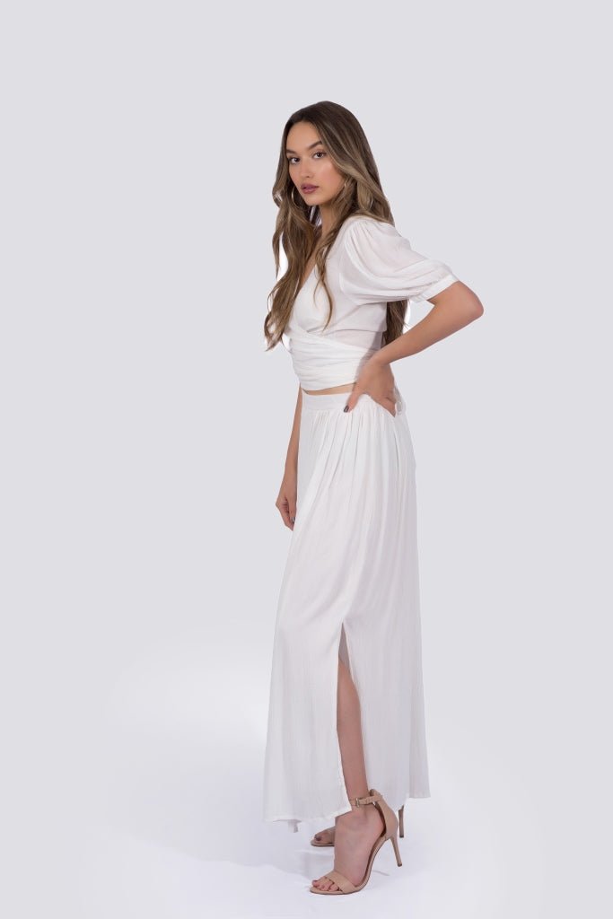 Giselle Skirt | Cream - Premium  from Poème Clothing - Just $111.34! Shop now at ZLA