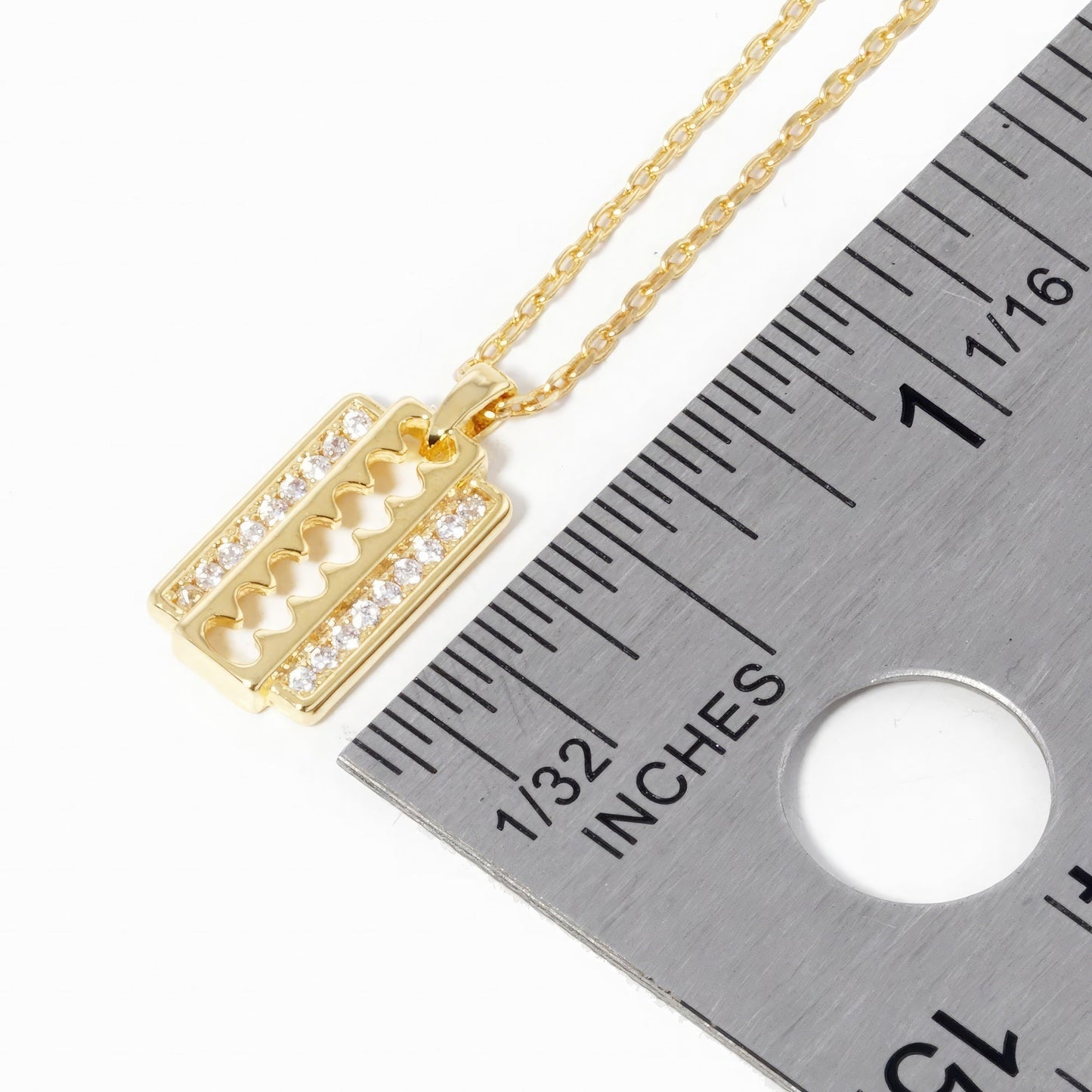 Gold Dipped Pendant Necklace - ZLA