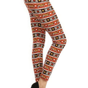 Graphic Print, High Waisted, Full Length, Leggings - Premium  from ZLA - Just $10! Shop now at ZLA