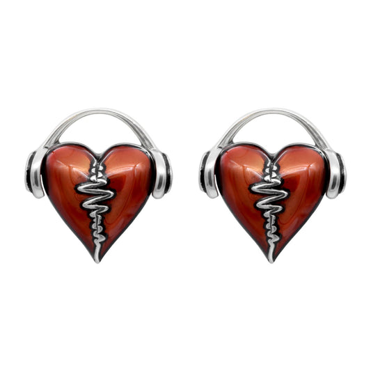 Heartbeat Earrings - Premium Jewelry & Watches from Blue Asteria - Just $16.98! Shop now at ZLA