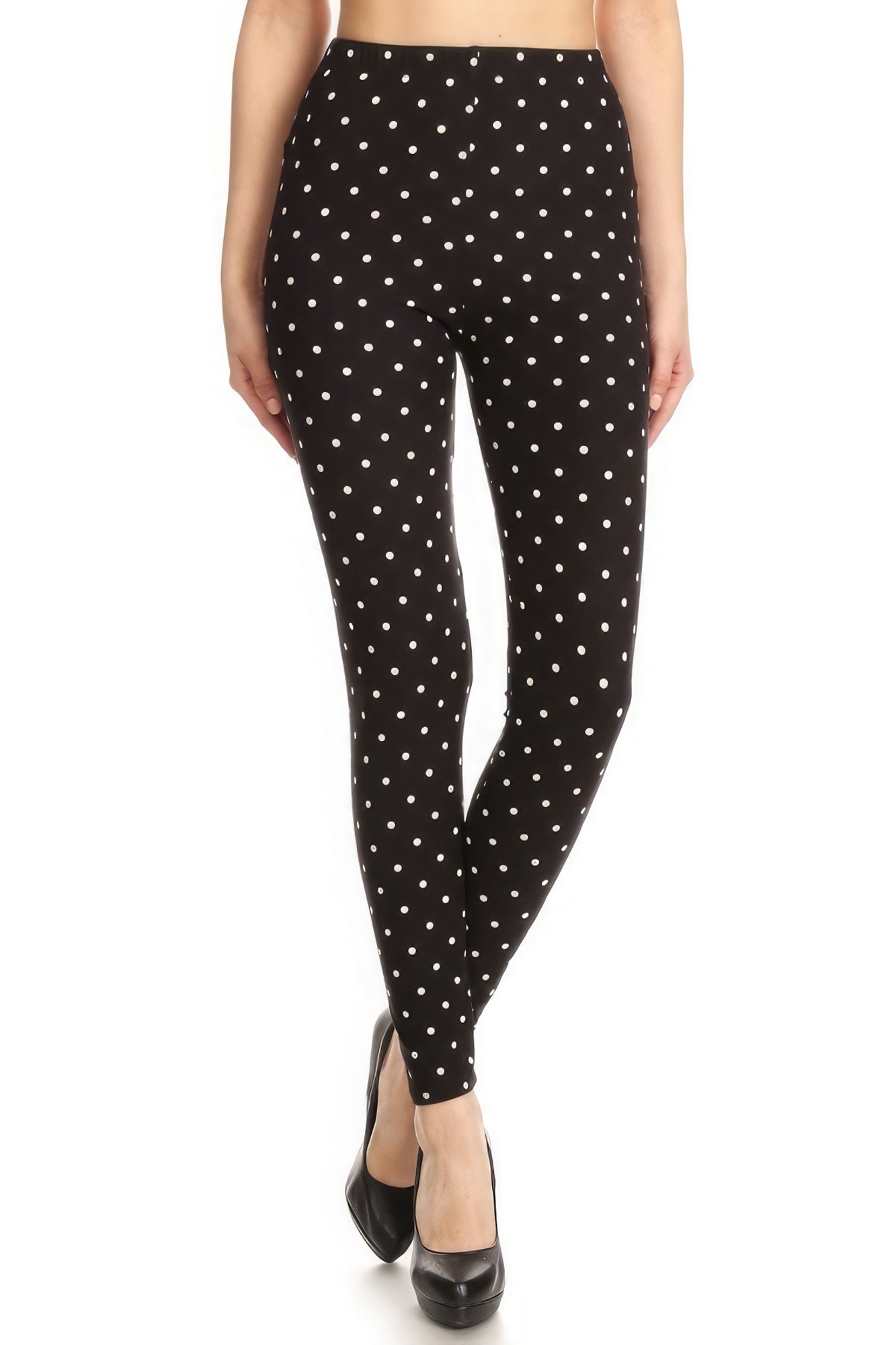 High Waisted Leggings With An Elastic Band - Premium  from ZLA - Just $10! Shop now at ZLA