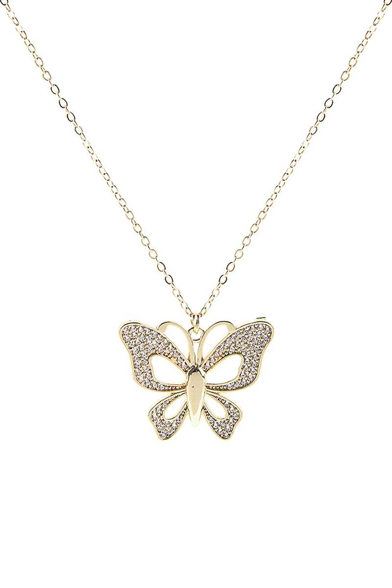 Hollow Butterfly Necklace - ZLA