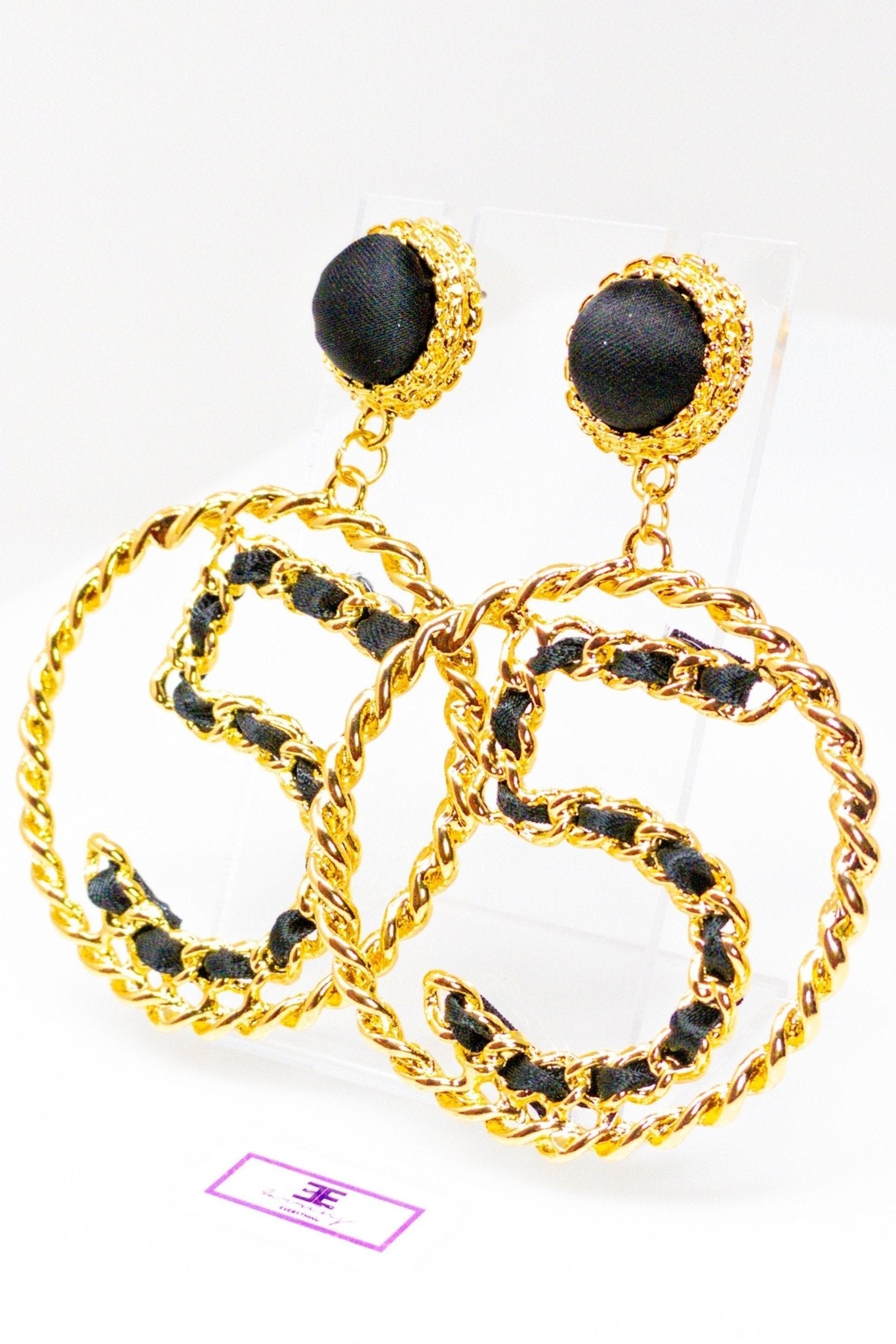 Hoops - 5 Series - Loyalty - Premium Earrings from Burgundy Uranus - Just $14.74! Shop now at ZLA