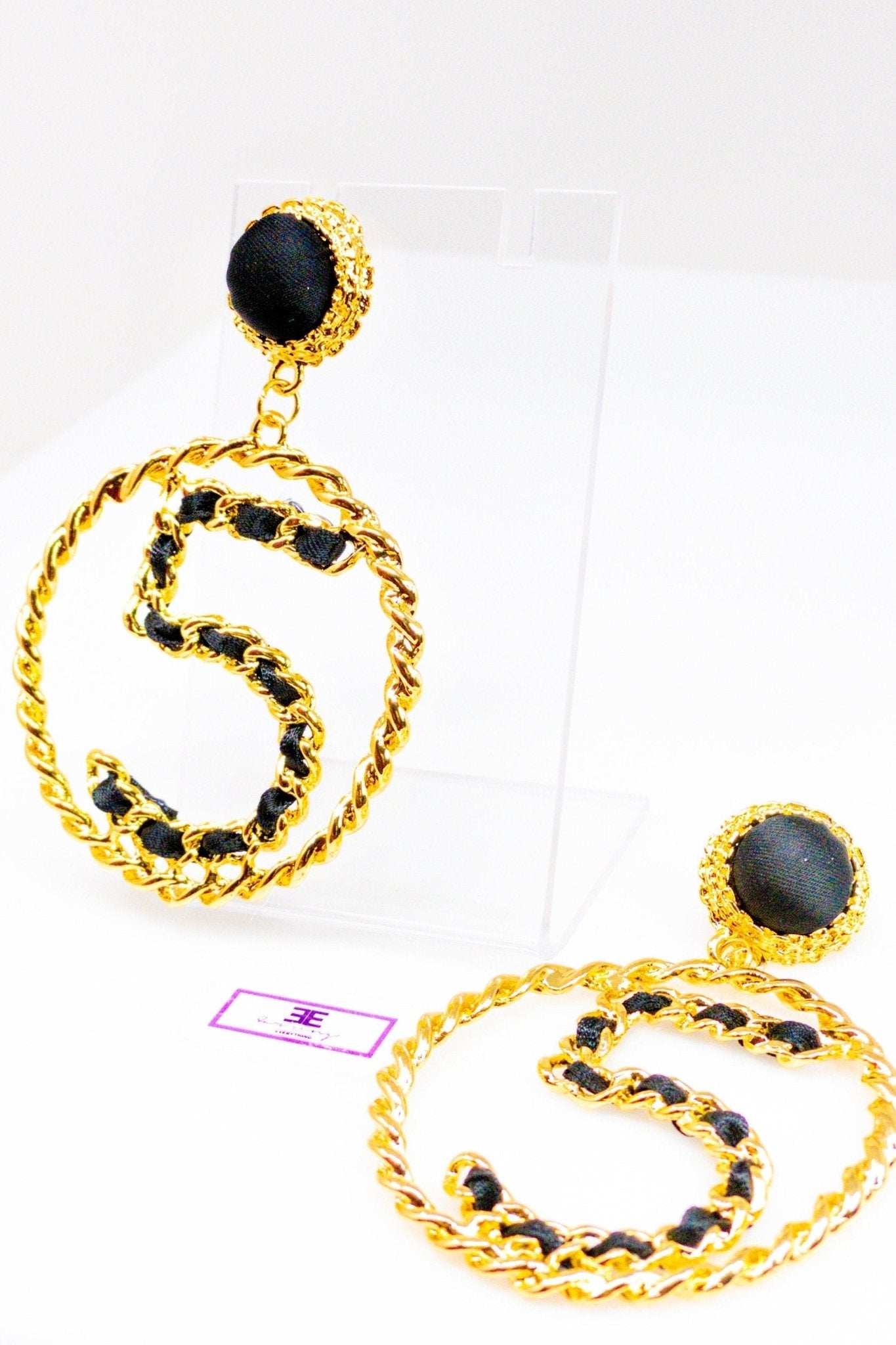 Hoops - 5 Series - Loyalty - Premium Earrings from Burgundy Uranus - Just $14.74! Shop now at ZLA