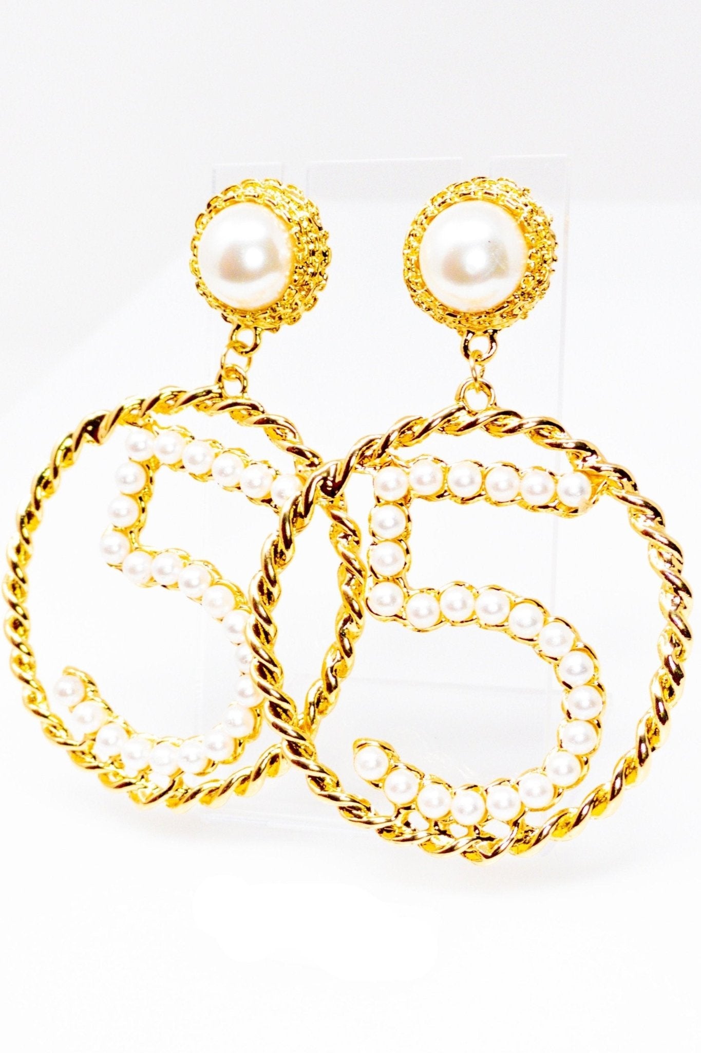 Hoops - 5 Series - Loyalty - Premium Earrings from Burgundy Uranus - Just $14.74! Shop now at ZLA