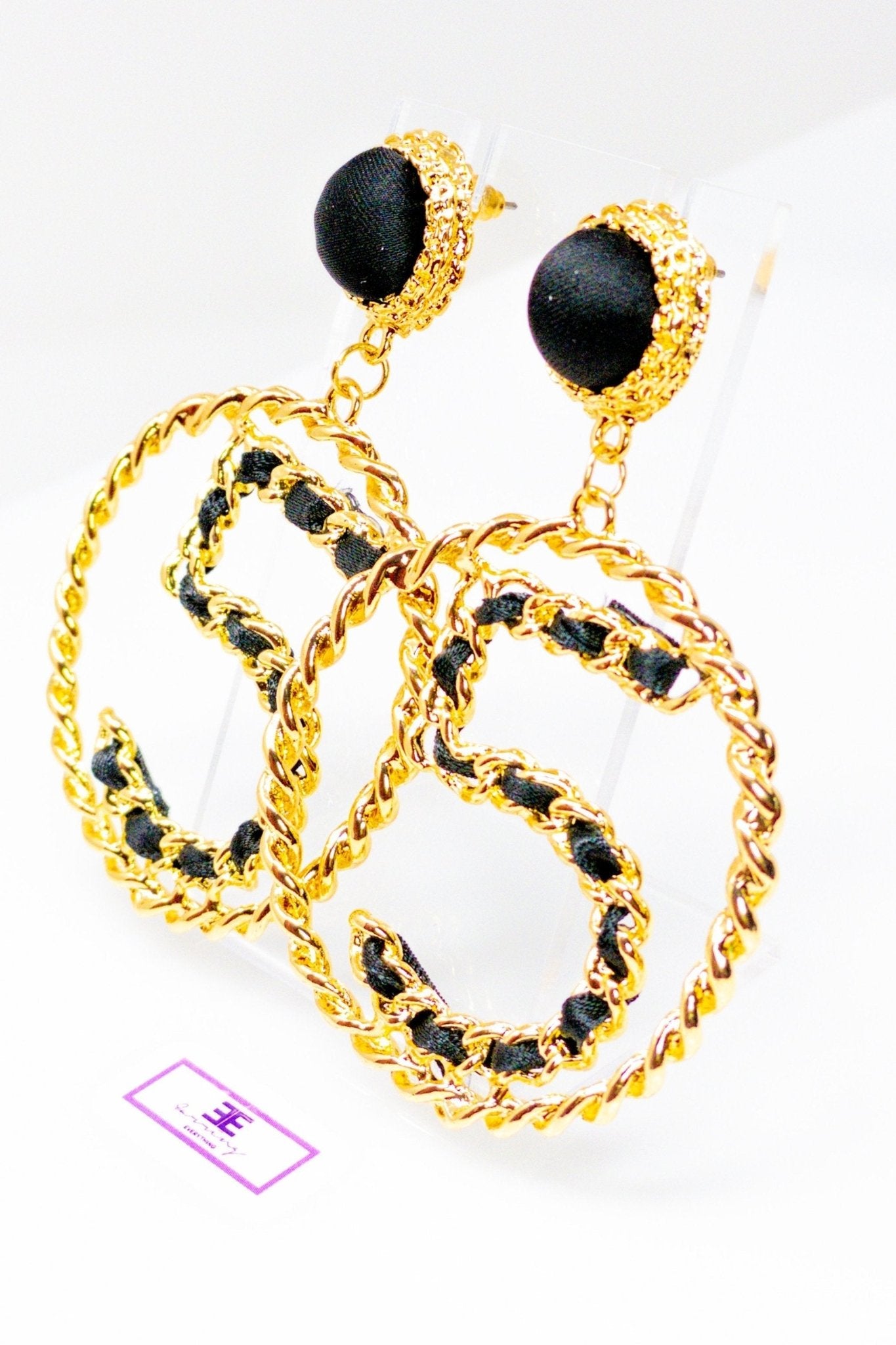 Hoops - 5 Series - Loyalty - Premium Earrings from Burgundy Uranus - Just $14.74! Shop now at ZLA