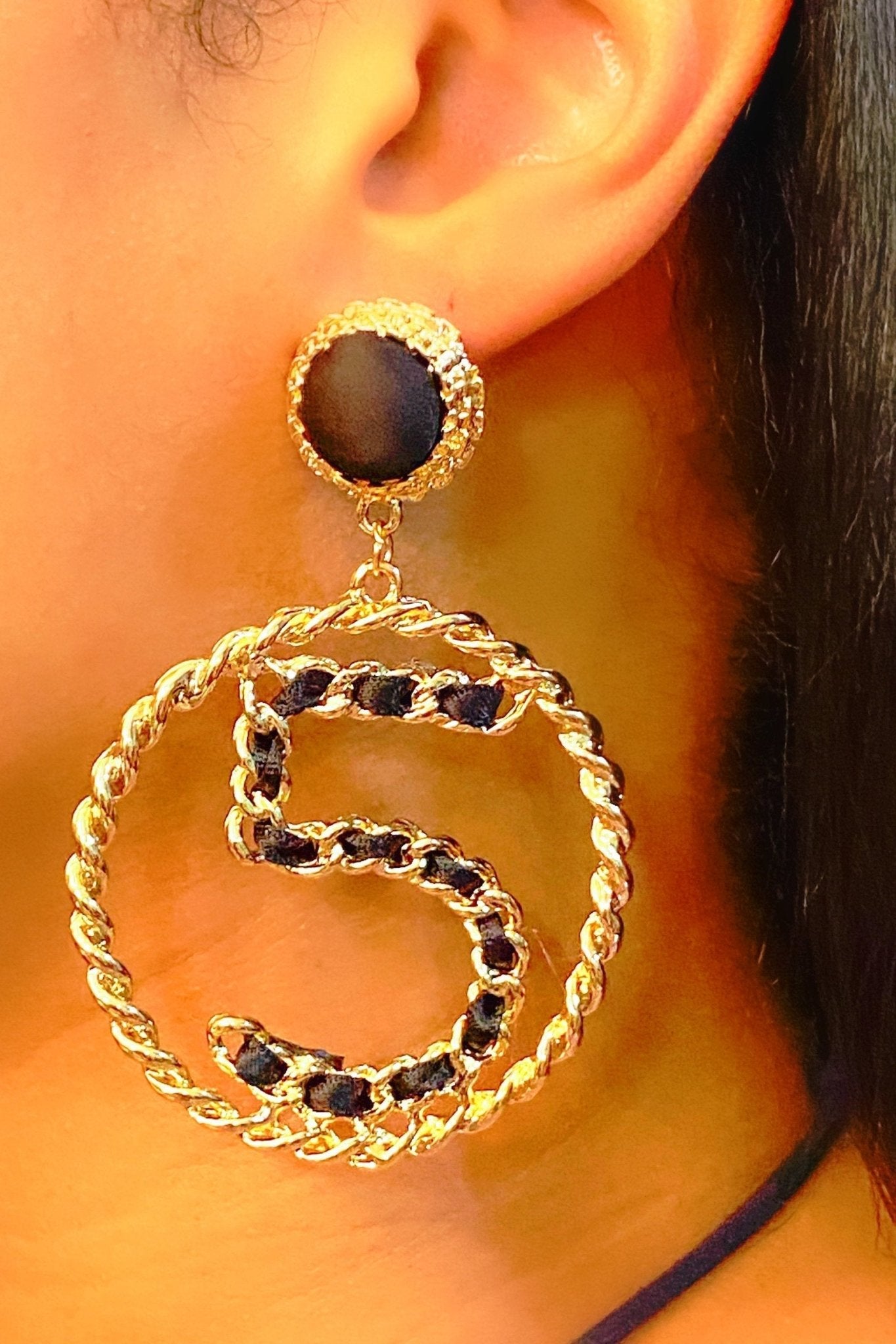 Hoops - 5 Series - Loyalty - Premium Earrings from Burgundy Uranus - Just $14.74! Shop now at ZLA