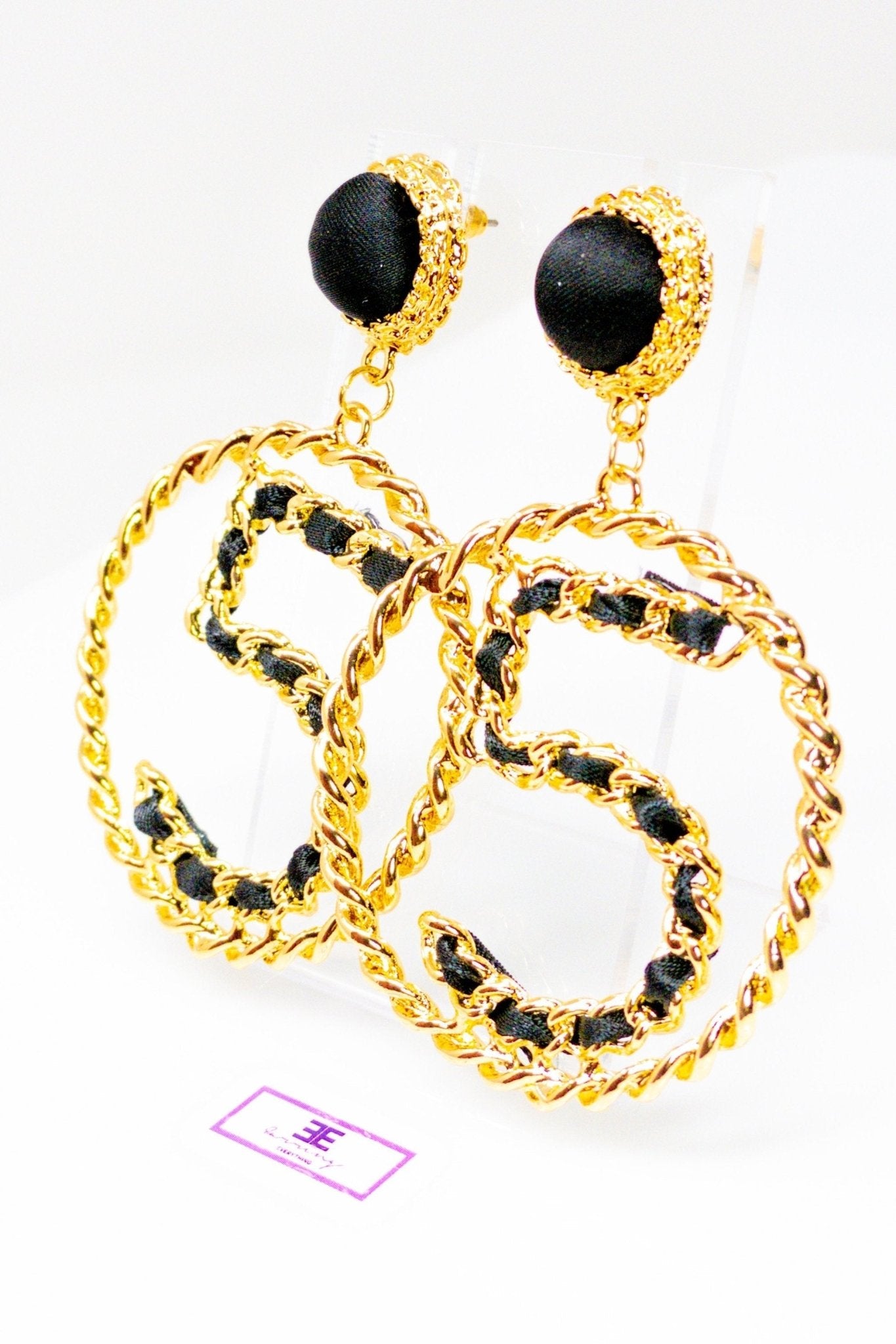 Hoops - 5 Series - Loyalty - Premium Earrings from Burgundy Uranus - Just $14.74! Shop now at ZLA