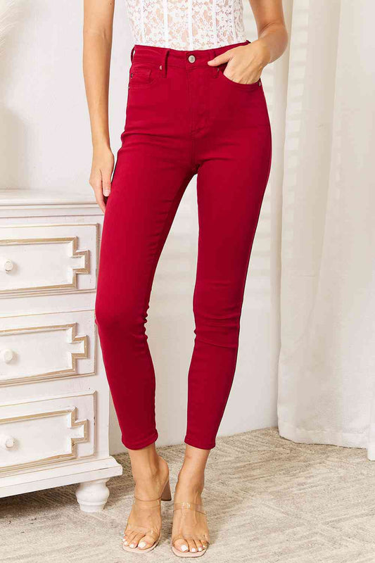 Judy Blue Full Size High Waist Tummy Control Skinny Jeans - Premium  from Trendsi - Just $64! Shop now at ZLA