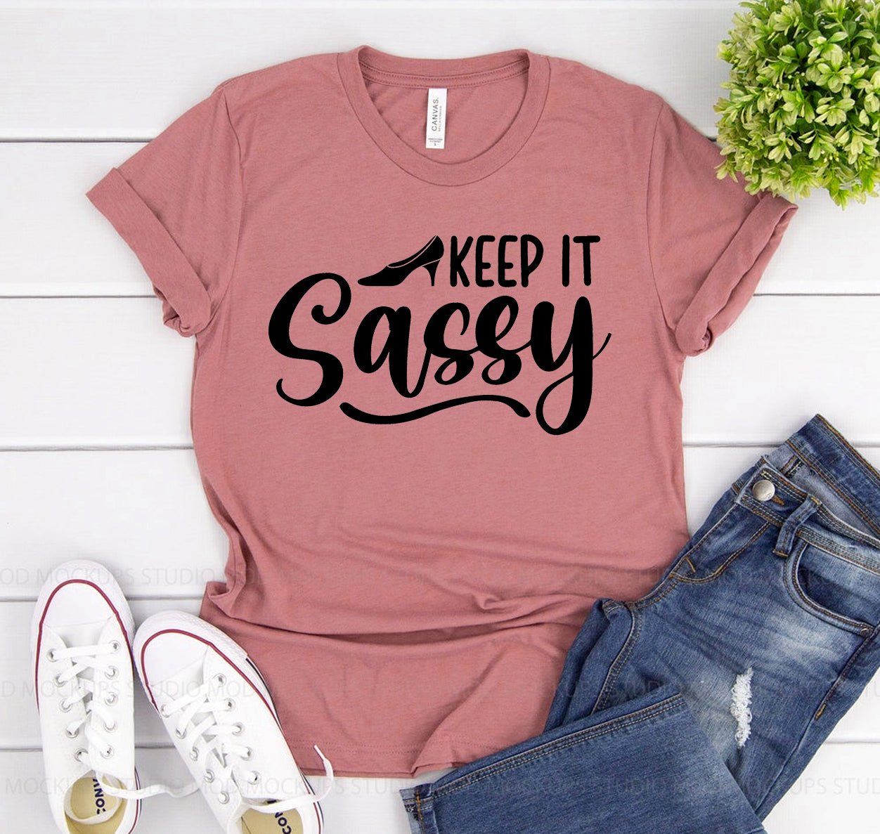 Keep It Sassy T-shirt - Premium  from Printliss - Just $22.95! Shop now at ZLA