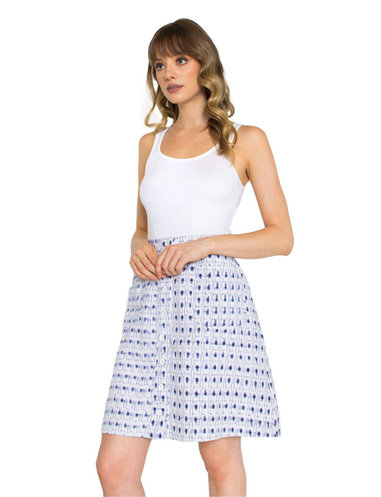 Kiyo Midi Skirt - Premium  from Passion Lilie - Just $62! Shop now at ZLA