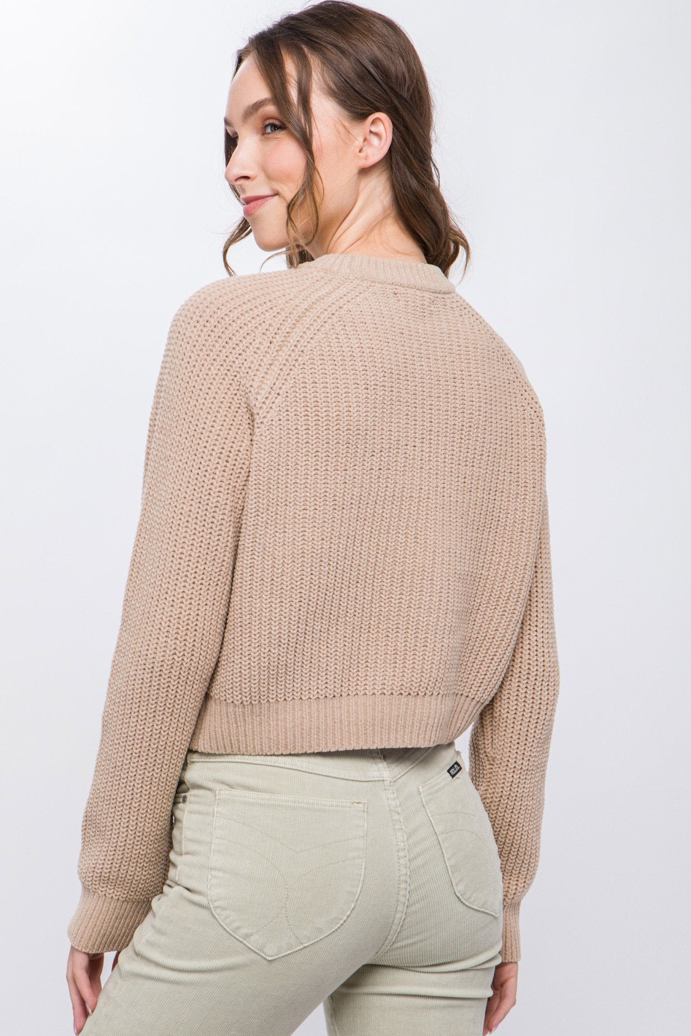 Knit Pullover Sweater With Cold Shoulder Detail - Premium  from ZLA - Just $21! Shop now at ZLA