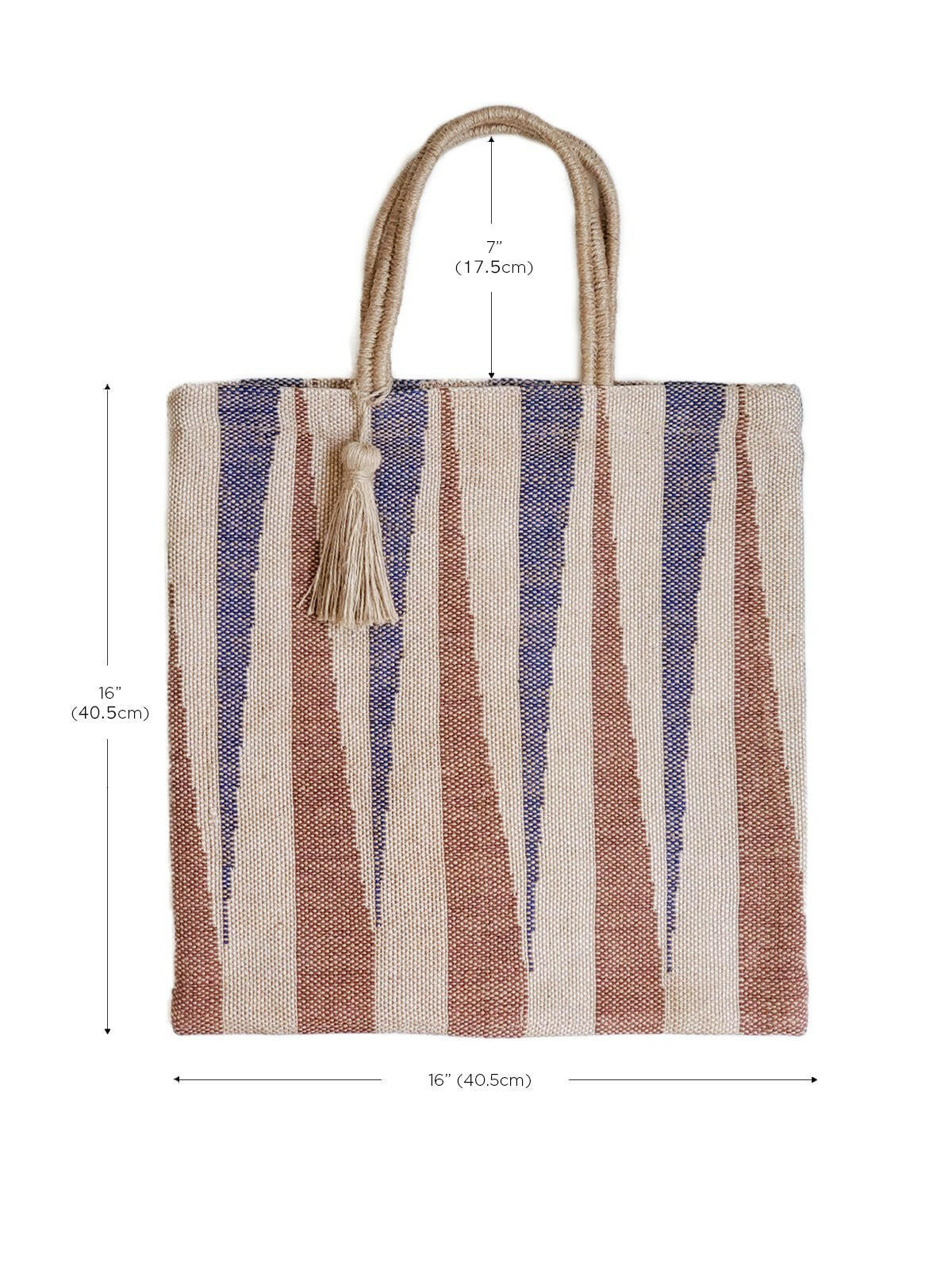 Maja Jute Tote Bag - Premium  from KORISSA - Just $82! Shop now at ZLA