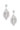 Marquise Rhinestone Dangle Earring - ZLA