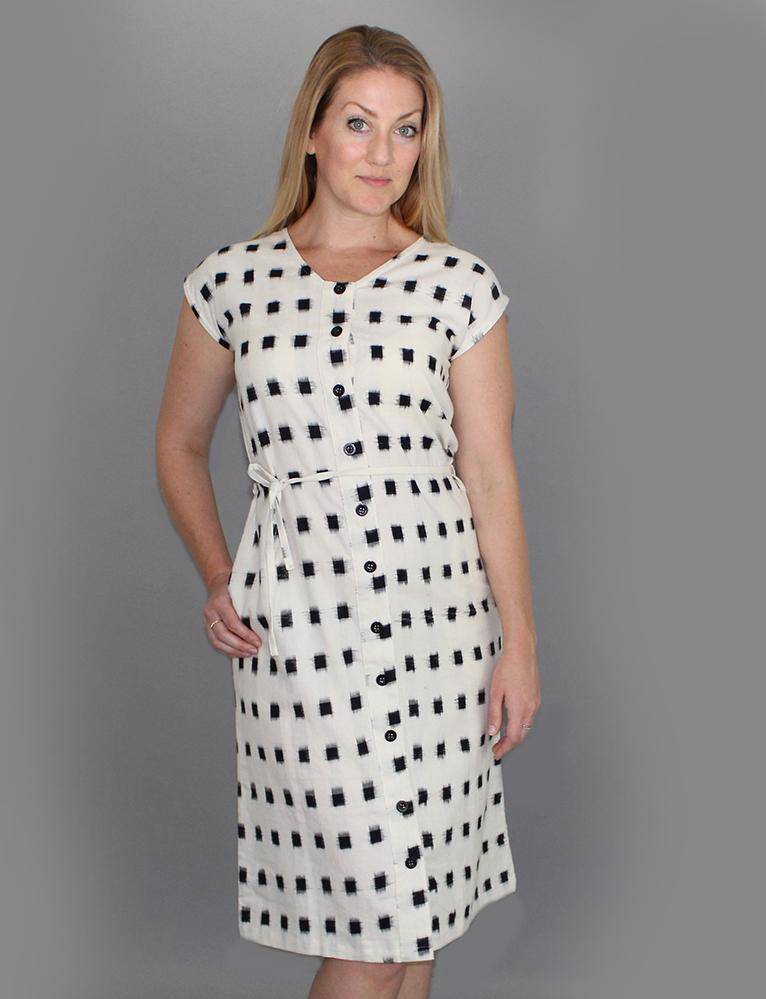 Maxwell Button Dress - Premium  from Passion Lilie - Just $96! Shop now at ZLA
