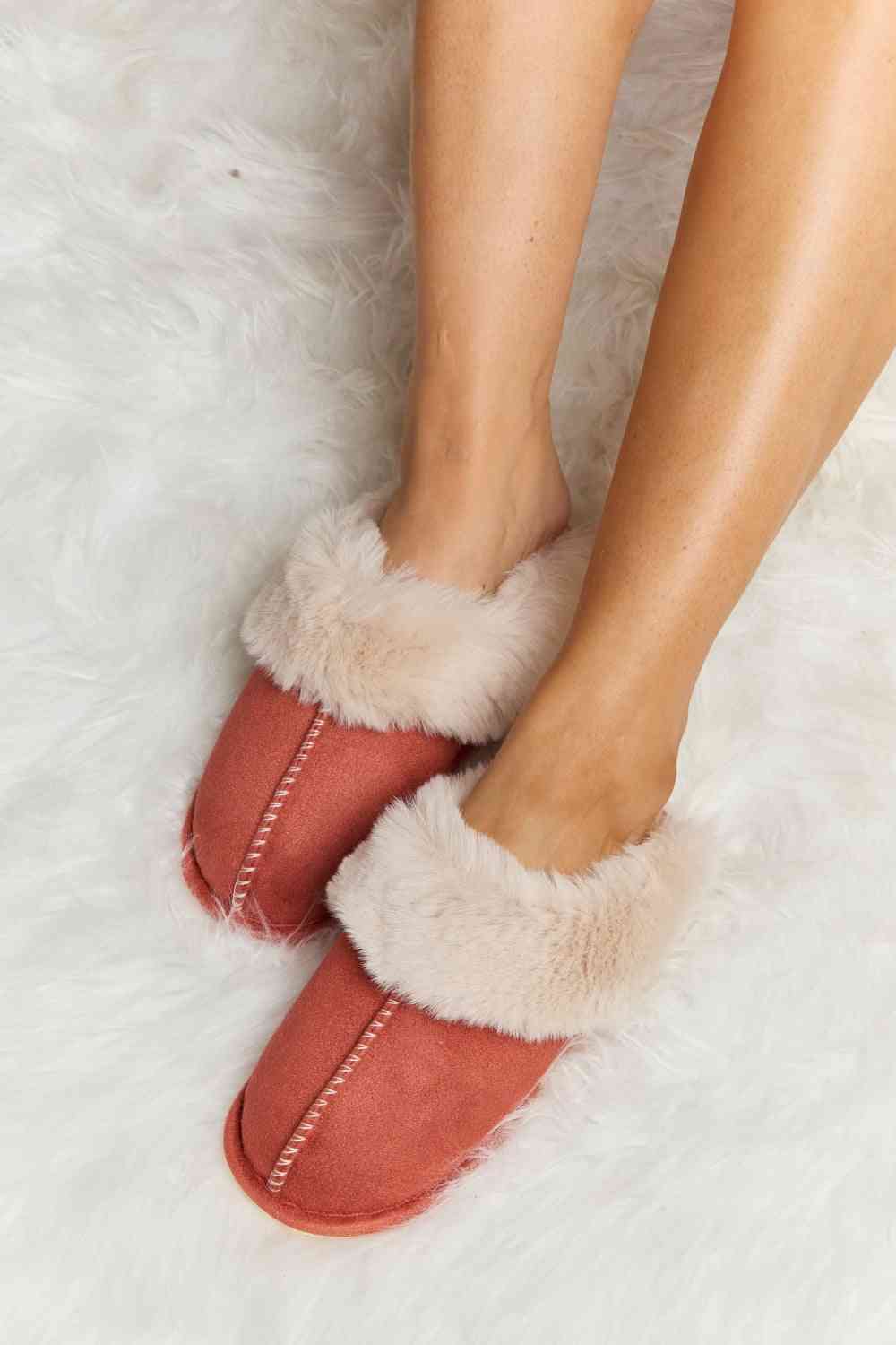 Melody Fluffy Indoor Slippers - Premium  from Trendsi - Just $30! Shop now at ZLA