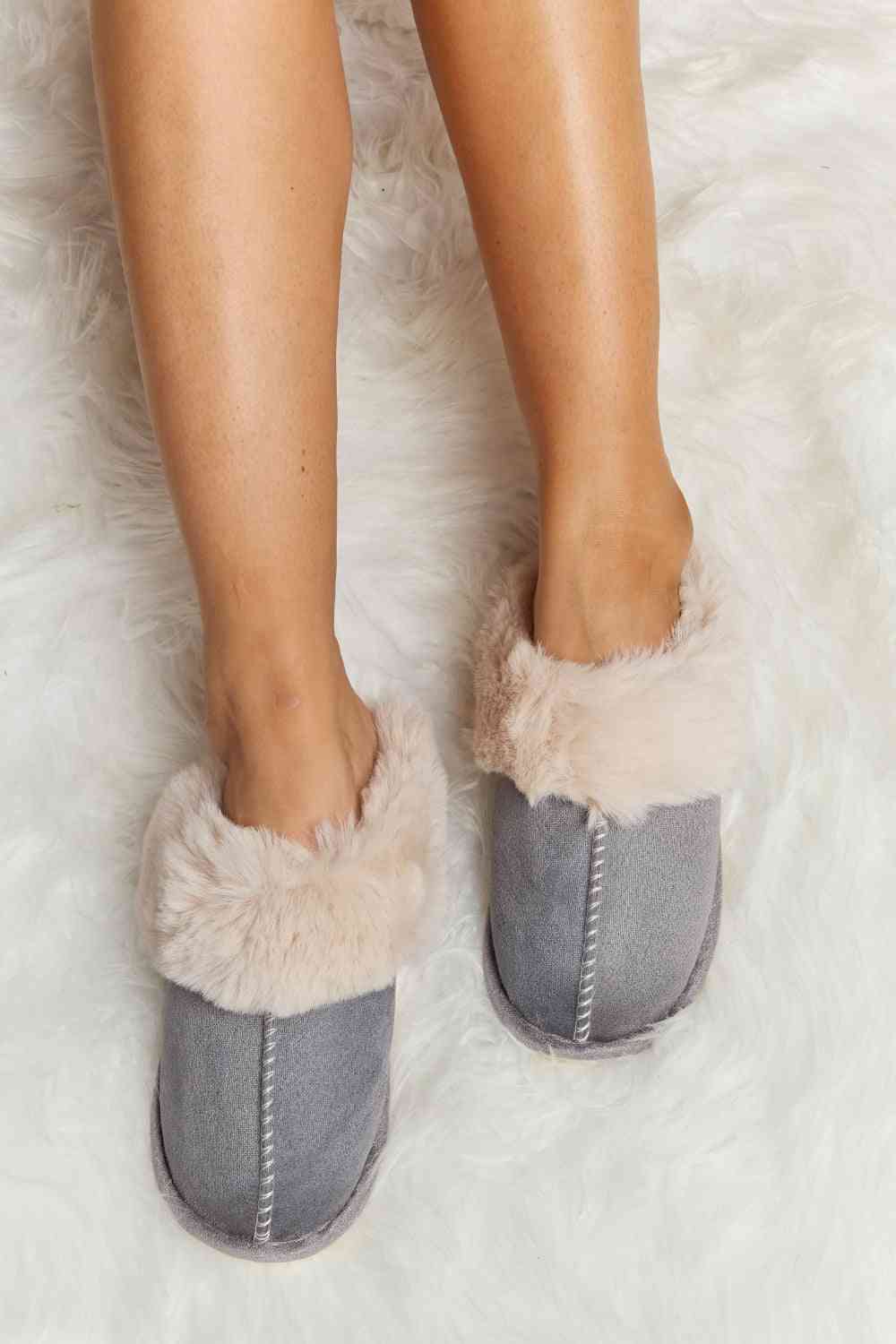 Melody Fluffy Indoor Slippers - Premium  from Trendsi - Just $30! Shop now at ZLA