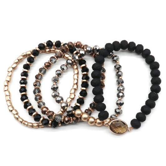 Multi Bead Stretch Bracelet Set - Premium  from ZLA - Just $14! Shop now at ZLA