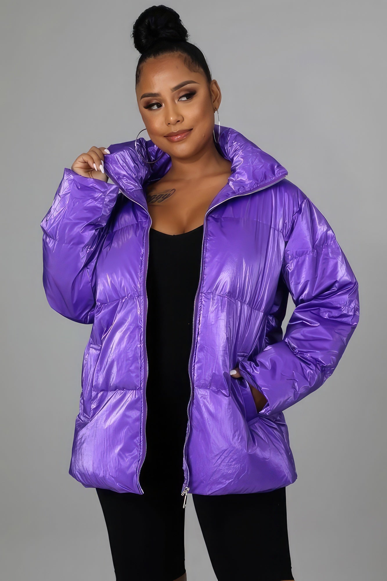 Non-stretch Bomber Jacket - Premium  from ZLA - Just $44.50! Shop now at ZLA