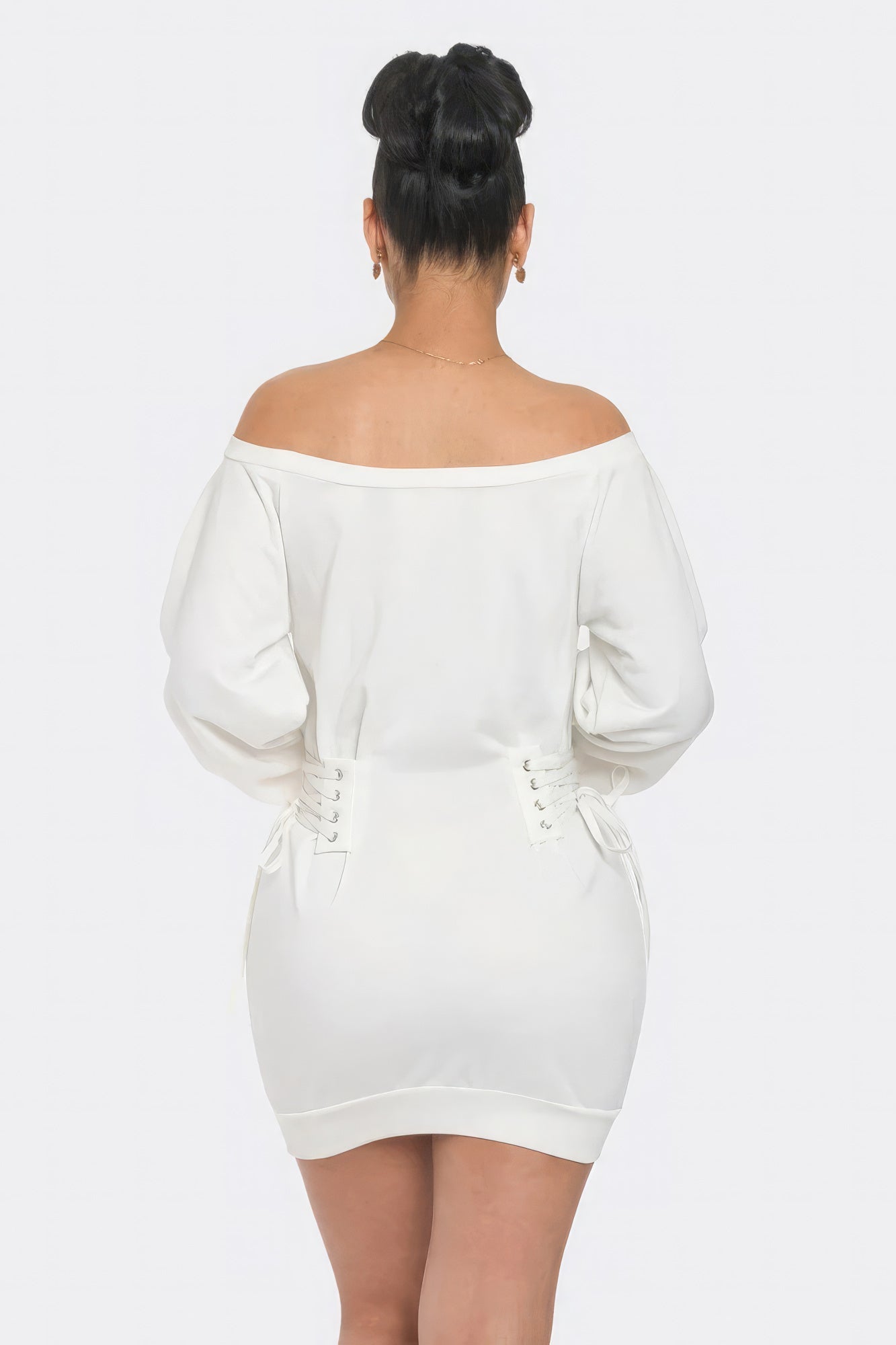 Off Shoulder Mini Dress - Premium  from ZLA - Just $49! Shop now at ZLA