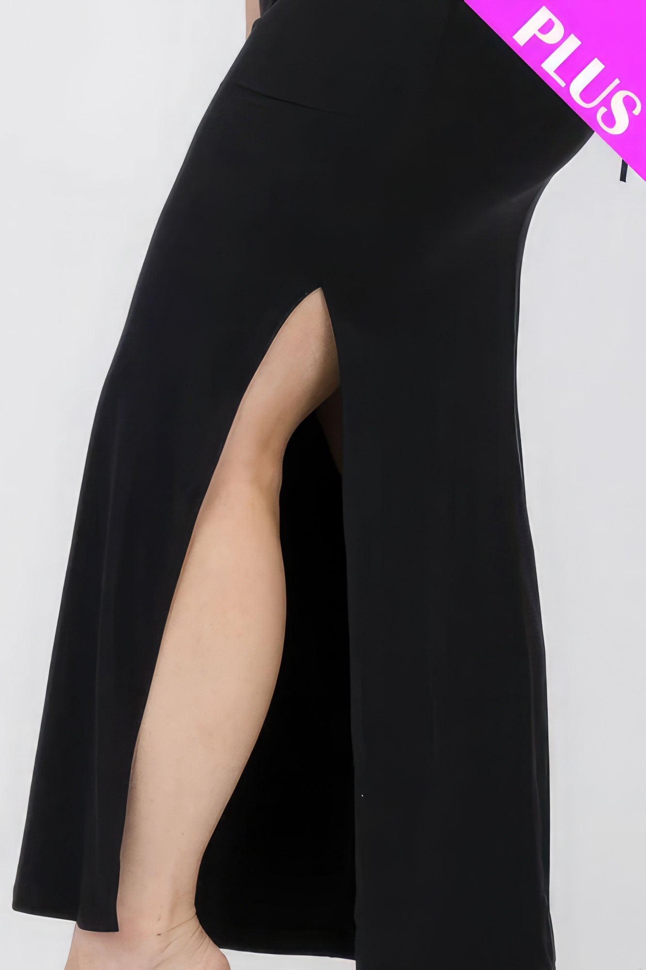 Plus Size Crisscross Back Split Thigh Maxi Dress - Premium  from ZLA - Just $20! Shop now at ZLA