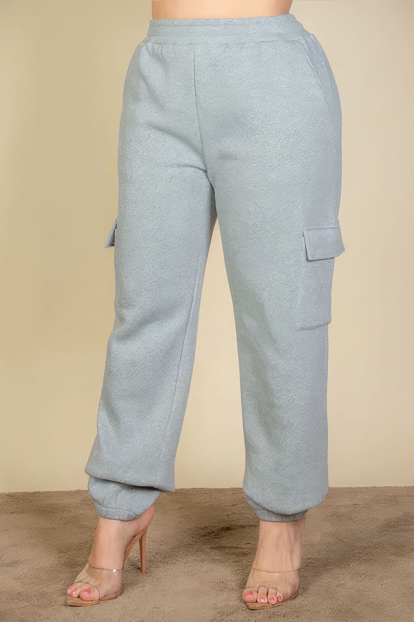 Plus Size Side Pocket Drawstring Waist Sweatpants - Premium  from ZLA - Just $19.50! Shop now at ZLA