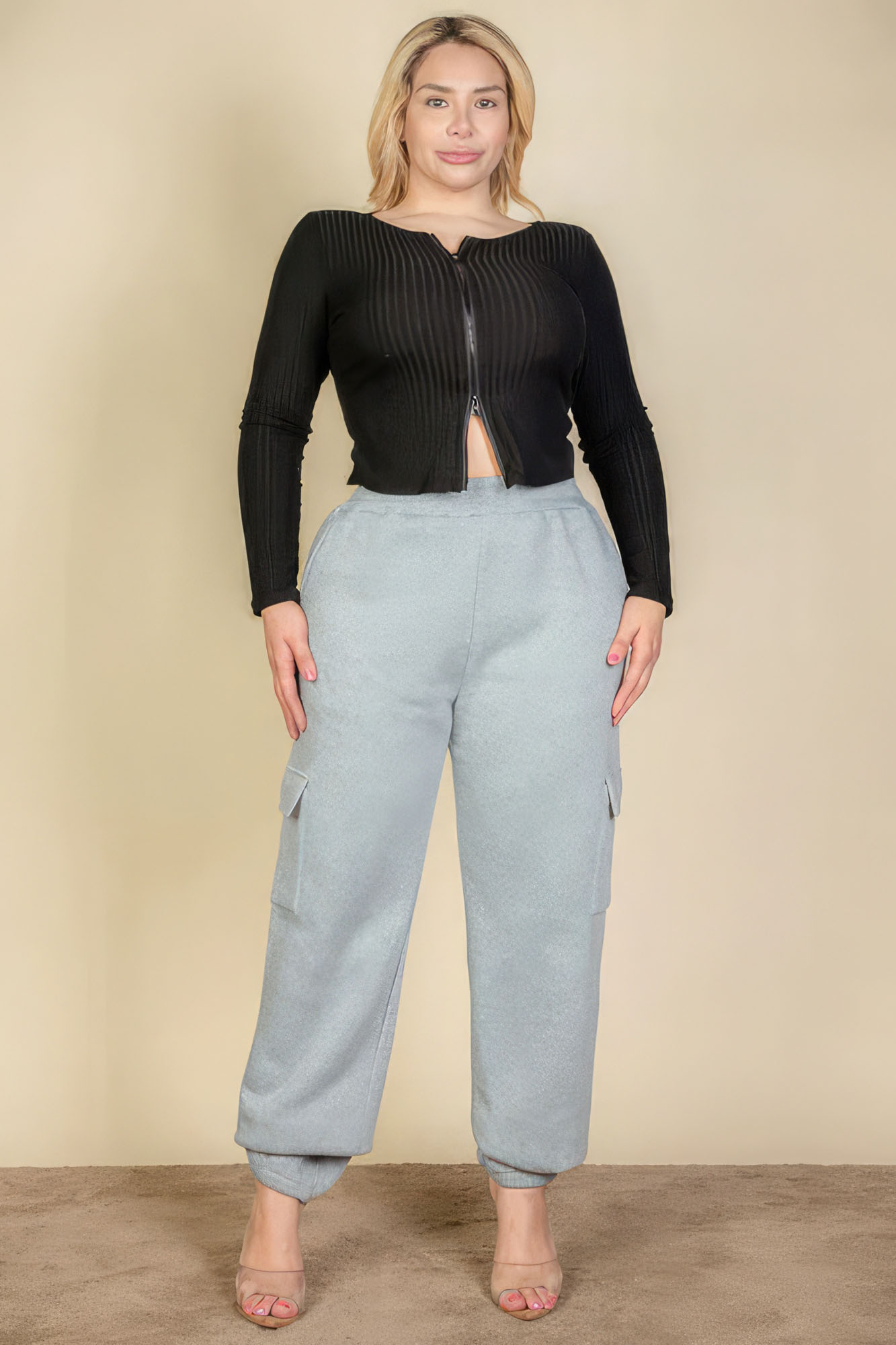 Plus Size Side Pocket Drawstring Waist Sweatpants - Premium  from ZLA - Just $19.50! Shop now at ZLA