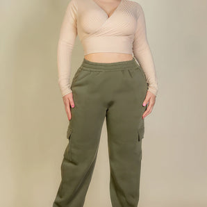 Plus Size Side Pocket Drawstring Waist Sweatpants - Premium  from ZLA - Just $19.50! Shop now at ZLA