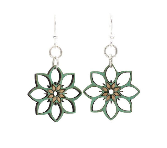 Rue Flower Blossom Earrings #181 - Premium Earrings from Red Sunflower - Just $14.80! Shop now at ZLA