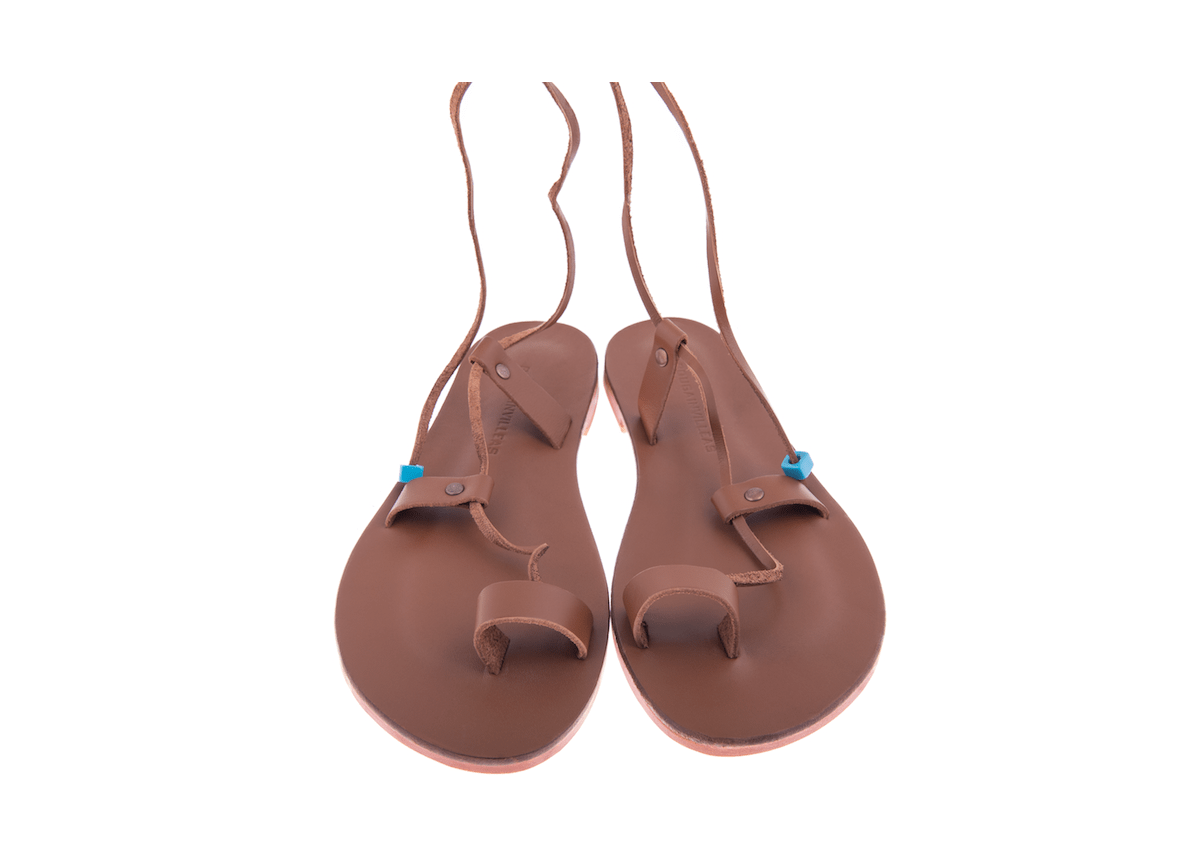 Sargas Sandal - Brown - Premium  from Bougainvilleas Sandals - Just $165! Shop now at ZLA