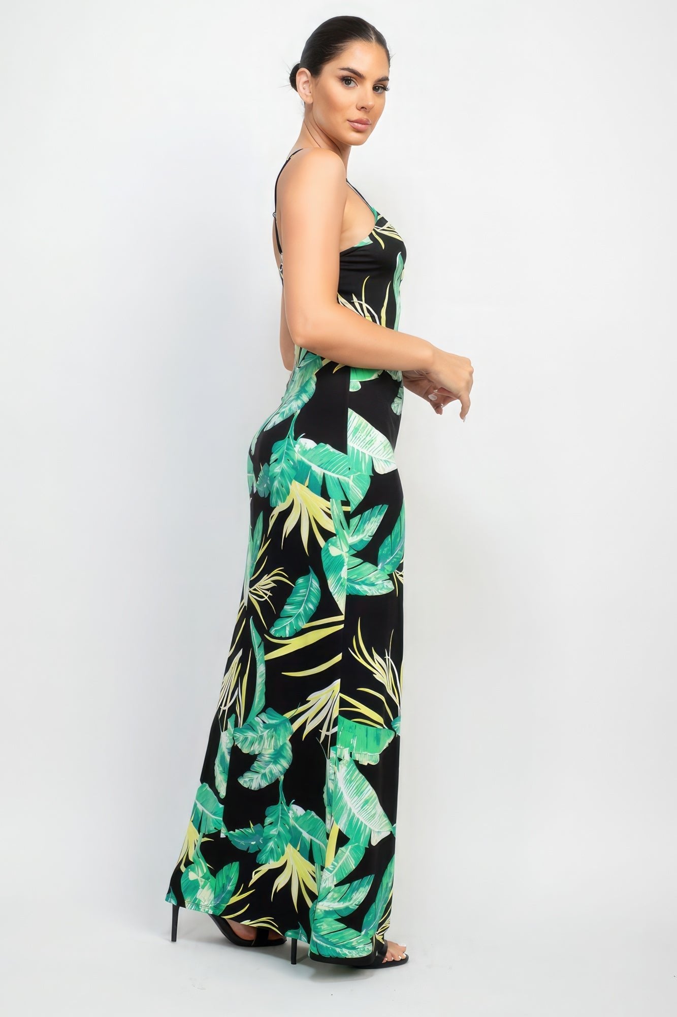 Scoop Tropical Print Maxi Dress - Premium  from ZLA - Just $14.50! Shop now at ZLA