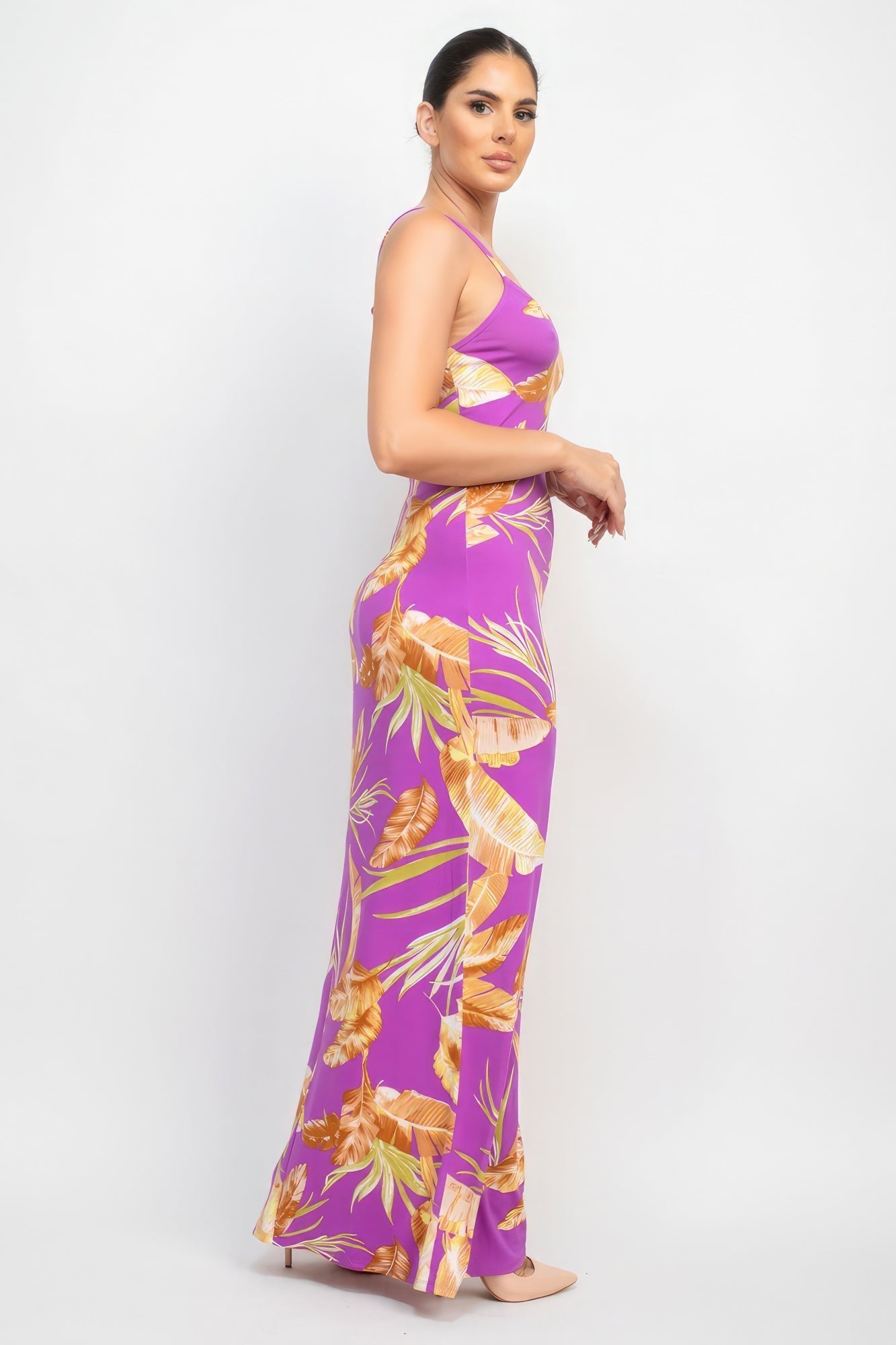 Scoop Tropical Print Maxi Dress - Premium  from ZLA - Just $14.50! Shop now at ZLA