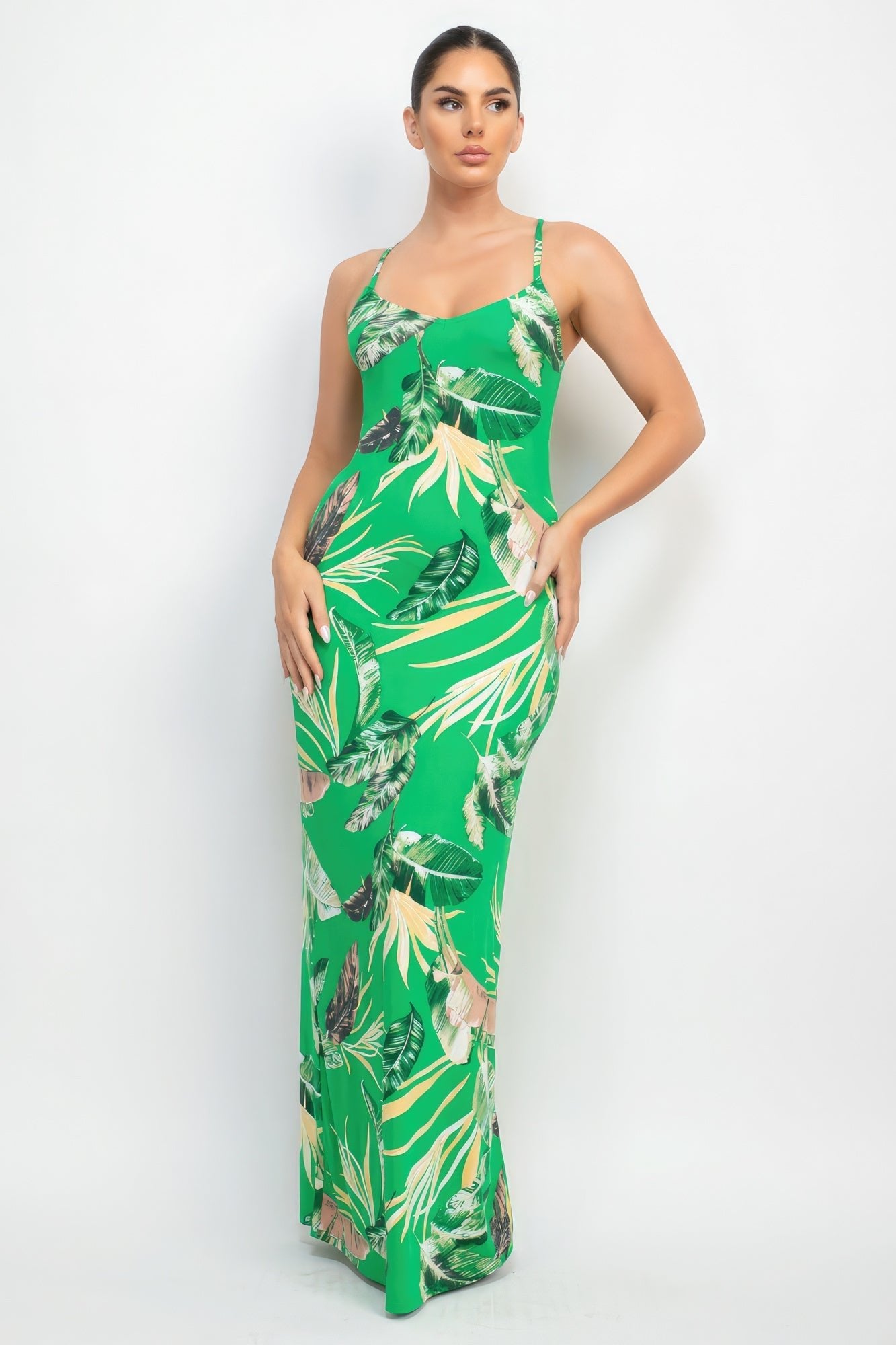 Scoop Tropical Print Maxi Dress - Premium  from ZLA - Just $14.50! Shop now at ZLA