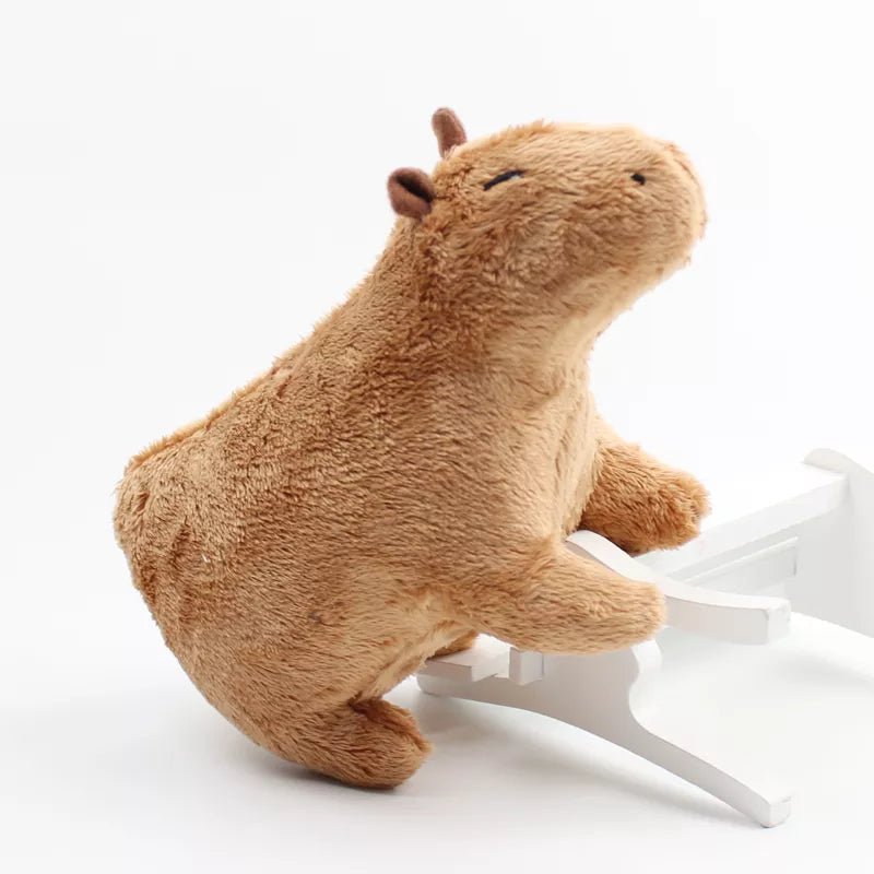 Simulation Capybara Stuffed Animals Plush Toy Soft Dolls Real Life Capybara Dolls Kids Toys Peluche Juguetes Christmas Gift 18cm - Premium  from ZLA - Just $7.38! Shop now at ZLA
