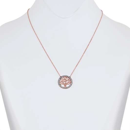 Small Tree of Life Necklace in Silver - Premium Jewelry & Watches from Mauve Baobab - Just $48.95! Shop now at ZLA