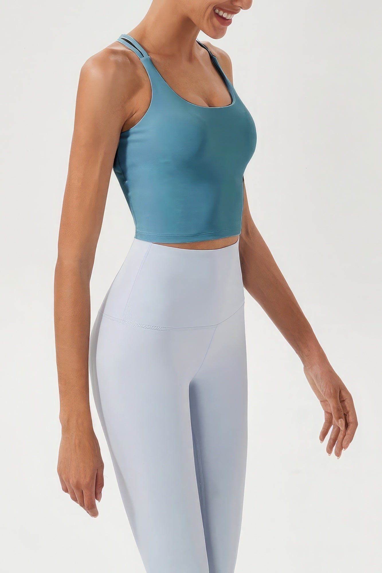 Solid Color Plain Sports Bra - Premium  from ZLA - Just $18.50! Shop now at ZLA