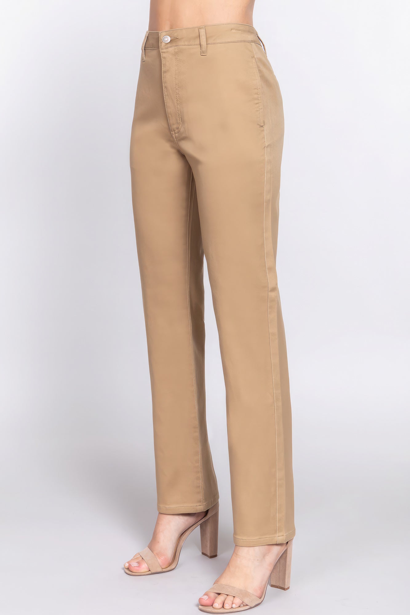 Straight Fit Twill Long Pants - Premium  from ZLA - Just $25.50! Shop now at ZLA